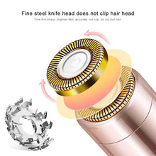 Load image into Gallery viewer, Women Electric Mini Lipstick Shaver Eyebrow Trimmer Body Facial Lipstick Shape Portable Hair Remover Eye Brow Epilator
