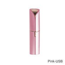 Load image into Gallery viewer, Women Electric Mini Lipstick Shaver Eyebrow Trimmer Body Facial Lipstick Shape Portable Hair Remover Eye Brow Epilator
