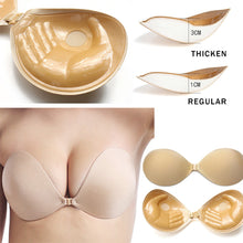 Load image into Gallery viewer, Invisible Strapless Thickening Gathering Breathable Chest Sticker Hand-supporting Chest Paste Underwear Accessories Bra
