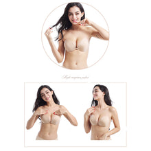 Load image into Gallery viewer, Invisible Strapless Thickening Gathering Breathable Chest Sticker Hand-supporting Chest Paste Underwear Accessories Bra
