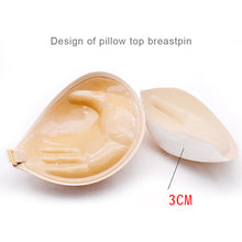 Load image into Gallery viewer, Invisible Strapless Thickening Gathering Breathable Chest Sticker Hand-supporting Chest Paste Underwear Accessories Bra
