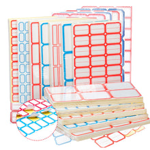 Load image into Gallery viewer, 68Pcs Self-adhesive Labels Blank Name Sticker Thermal Labels Sticker Paper Package Labe Supermarket Price Blank Tag
