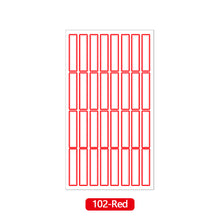 Load image into Gallery viewer, 68Pcs Self-adhesive Labels Blank Name Sticker Thermal Labels Sticker Paper Package Labe Supermarket Price Blank Tag
