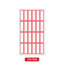 Load image into Gallery viewer, 68Pcs Self-adhesive Labels Blank Name Sticker Thermal Labels Sticker Paper Package Labe Supermarket Price Blank Tag
