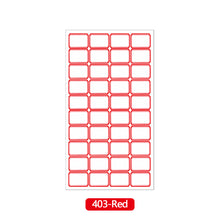 Load image into Gallery viewer, 68Pcs Self-adhesive Labels Blank Name Sticker Thermal Labels Sticker Paper Package Labe Supermarket Price Blank Tag
