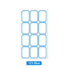 Load image into Gallery viewer, 68Pcs Self-adhesive Labels Blank Name Sticker Thermal Labels Sticker Paper Package Labe Supermarket Price Blank Tag
