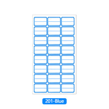 Load image into Gallery viewer, 68Pcs Self-adhesive Labels Blank Name Sticker Thermal Labels Sticker Paper Package Labe Supermarket Price Blank Tag
