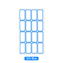 Load image into Gallery viewer, 68Pcs Self-adhesive Labels Blank Name Sticker Thermal Labels Sticker Paper Package Labe Supermarket Price Blank Tag

