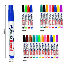 Load image into Gallery viewer, 4/8/12 Colors Floating Pens Water Paintings In Whiteboard Markers Non-Toxic Waterproof Parent-Child Interactive Game Drawing Pen
