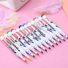 Load image into Gallery viewer, 4/8/12 Colors Floating Pens Water Paintings In Whiteboard Markers Non-Toxic Waterproof Parent-Child Interactive Game Drawing Pen
