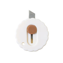 Load image into Gallery viewer, Cute Flower Utility Knife Mini Telescopic Portable Unboxer Paper Cutting Knife
