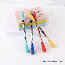 Load image into Gallery viewer, 1PC 0.5mm Spinning Pen Creative Random Flash Rotating Gaming Gel Pen Writing Toys For Kids Students Gift Stationery
