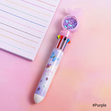 Load image into Gallery viewer, 10Color 0.5mm Student Cartoon Ballpoint Pen Cute Butterfly Colorful Pens Kids Diary Scrapbooking Drawing Stationary
