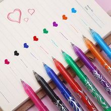 Load image into Gallery viewer, 1PC Erasable Gel Pen 0.5mm Colorful Ink Creative Drawing Tools Signature Writing Pen for Kids Student Stationery Student School Supplies
