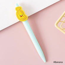 Load image into Gallery viewer, Cute Rabbit Flower Poached Egg Black Ink 0.38mm Gel Pens Signature Writing Pen for Kids Stationery Student School Supplies
