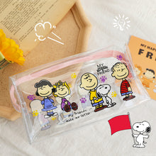 Load image into Gallery viewer, Fluffy Ins Transparent Pencil Transparent Case Large Transparent Plastic Pencil Case Large Capacity Storage Box
