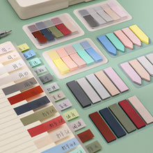 Load image into Gallery viewer, 100Sheets/pack Page Marker Colorful Notes Flag Memo Stickers Sticky Notes Index Label Sticker Page Marker Stationery School Office Supplies
