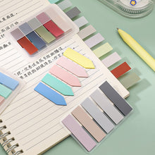 Load image into Gallery viewer, 100Sheets/pack Page Marker Colorful Notes Flag Memo Stickers Sticky Notes Index Label Sticker Page Marker Stationery School Office Supplies
