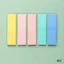 Load image into Gallery viewer, 100Sheets/pack Page Marker Colorful Notes Flag Memo Stickers Sticky Notes Index Label Sticker Page Marker Stationery School Office Supplies
