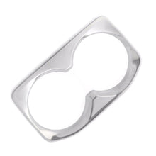 Load image into Gallery viewer, Car Interior Cup Holder Matte Chrome Trim Cover Styling For Peugeot 4008 5008 3008 GT 2017 2018 Accessories For Left Hand Driver
