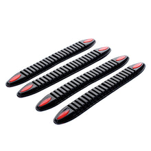 Load image into Gallery viewer, 4Pcs Car Protector Front Bumper Lips Rubber Splitter Silane Rear Bumper Protector Guard Scratch Sticker
