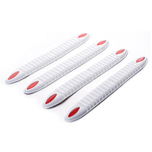 Load image into Gallery viewer, 4Pcs Car Protector Front Bumper Lips Rubber Splitter Silane Rear Bumper Protector Guard Scratch Sticker
