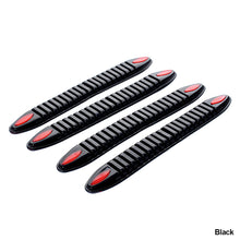 Load image into Gallery viewer, 4Pcs Car Protector Front Bumper Lips Rubber Splitter Silane Rear Bumper Protector Guard Scratch Sticker
