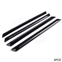 Load image into Gallery viewer, 4Pcs Universal Car Bumper Protector Silane Guard Strips Sticker Front Rear Bumper Protector Rubber
