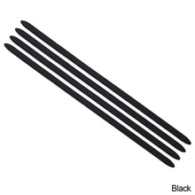Load image into Gallery viewer, 4Pcs Universal Car Door Edge Protection Rubber Auto Bumper Protector Guard Scratch Sticker White Black Trim 40X1cm
