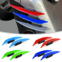 Load image into Gallery viewer, 2Pcs Universal Motorcycle Winglet Aerodynamic Spoiler Wing with Adhesive Decoration Sticker
