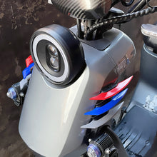 Load image into Gallery viewer, 2Pcs Universal Motorcycle Winglet Aerodynamic Spoiler Wing with Adhesive Decoration Sticker
