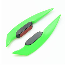 Load image into Gallery viewer, 2Pcs Universal Motorcycle Winglet Aerodynamic Spoiler Wing with Adhesive Decoration Sticker
