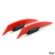 Load image into Gallery viewer, 2Pcs Universal Motorcycle Winglet Aerodynamic Spoiler Wing with Adhesive Decoration Sticker
