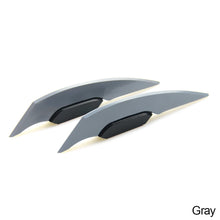 Load image into Gallery viewer, 2Pcs Universal Motorcycle Winglet Aerodynamic Spoiler Wing with Adhesive Decoration Sticker
