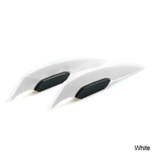 Load image into Gallery viewer, 2Pcs Universal Motorcycle Winglet Aerodynamic Spoiler Wing with Adhesive Decoration Sticker
