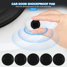 Load image into Gallery viewer, 10Pcs Car Door Shockproof Pad Silent Gasket Shock-absorbing Stickers For Trunk Sound Insulation Pads Thickening Cushion
