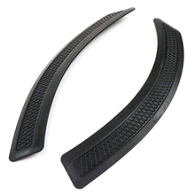 Load image into Gallery viewer, 2Pcs Car Fender Flare Vents Door Fender Vent Sticker Anti-collision Strip Rubber Protector
