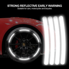 Load image into Gallery viewer, 20Pcs Car Wheel Hub Sticker High Reflective Stripes Tape For Bike Motorcycle Personality Decorative Accessories
