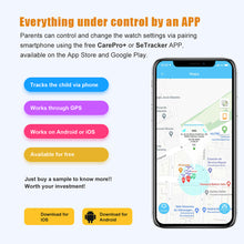Load image into Gallery viewer, 4G Kids Smart Watch WIFI HD Video Call SOS GPS Tracker Touch Screen Waterproof Phone Smartwatch for Children

