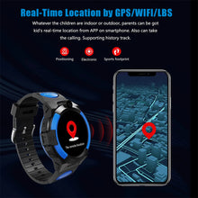 Load image into Gallery viewer, 4G Children's Smartwatch GPS+WiFi+LBS Location Tracker HD Touch Screen Waterproof Clock Dual Camera Kids Watches
