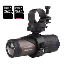 Load image into Gallery viewer, Professional Underwater Action Camera Wide Angle Sport Waterproof Full Hd Recording For Bike Bicycle Gun Helmet
