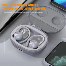 Load image into Gallery viewer, Sports Earphone 5.0 Bluetooth-compatible Waterproof Wireless Headphones Noise Cancellation HIFI Stereo HD Calling Headsets

