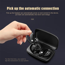 Load image into Gallery viewer, Wireless Bluetooth-compatible Earphone 5.0 LED Digital Display Ear-hanging Sports Waterproof Hifi Stereo HD Calling Headsets
