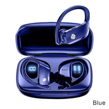 Load image into Gallery viewer, Wireless Bluetooth-compatible Earphone 5.0 LED Digital Display Ear-hanging Sports Waterproof Hifi Stereo HD Calling Headsets
