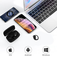 Load image into Gallery viewer, Wireless Bluetooth-compatible Earphone 5.0 LED Digital Display Ear-hanging Sports Waterproof Hifi Stereo HD Calling Headsets

