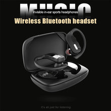 Load image into Gallery viewer, LED Digital Display Wireless Bluetooth-compatible Earphone Sports Waterproof Hifi Stereo HD Calling CVC Noise Reduction Headsets
