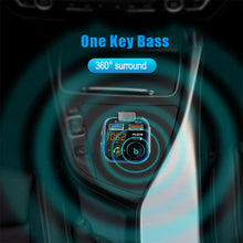 Load image into Gallery viewer, Car MP3 Player Bluetooth 5.0 FM Transmitter One Key Bass Microphone Handsfree Music Play USB QC3.0 PD 20W Quick Charger
