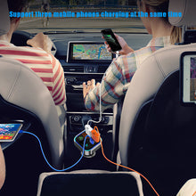 Load image into Gallery viewer, Car MP3 Player Bluetooth 5.0 FM Transmitter One Key Bass Microphone Handsfree Music Play USB QC3.0 PD 20W Quick Charger
