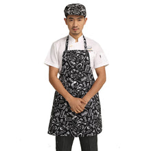Load image into Gallery viewer, Kitchen Apron Household Oil-Proof Coffee Chef Hand Wipe Apron With Big Pocket Women Baking BBQ Accessories
