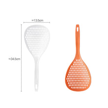 Load image into Gallery viewer, Large Strainer Colander Heat Resistant Long Handle Dumpling Noodles Scoop Skimmer Dumpling Filter Spoon Kitchen Giant Size

